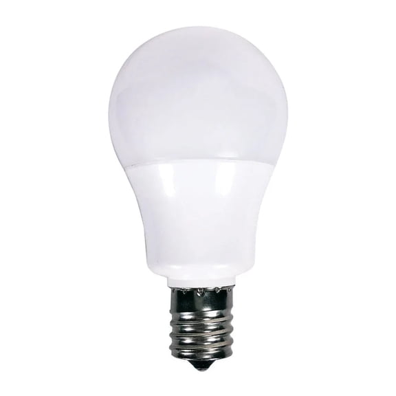 Satco S9068 LED A15 Light Bulbs 5.5W 120V 5000K E17 Intermediate Base Dimmable (6 Pack)