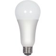 Led Double Light Fixture Satco S9372 A21 LED 3-Way Frosted 4000K Medium Double Contact Base ...
