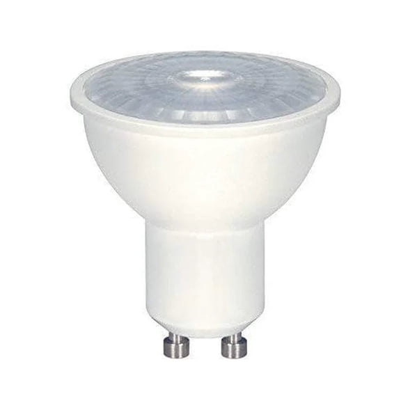 Satco S9385 MR16 6.5W 120V LED Light Bulbs GU10 Bi-Pin Base 5000K 500L Dimmable (12 Pack)