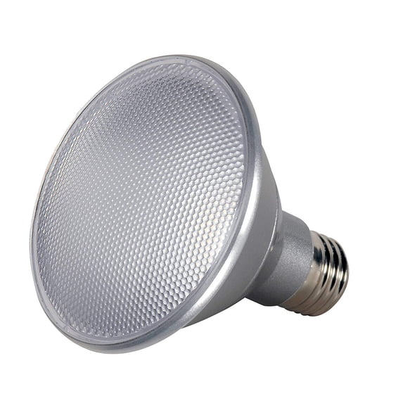 Satco Par30 Short Neck LED Light Bulb - 2700K, 60° Beam, Medium Base, 13W