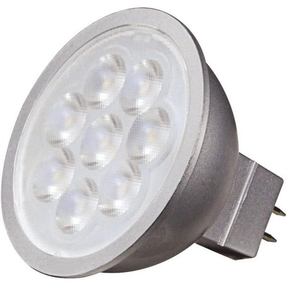 Satco S9497-6.5 watt; LED MR16 LED Bulb - GU5.3 Base; 12 Volts (6 Pack)