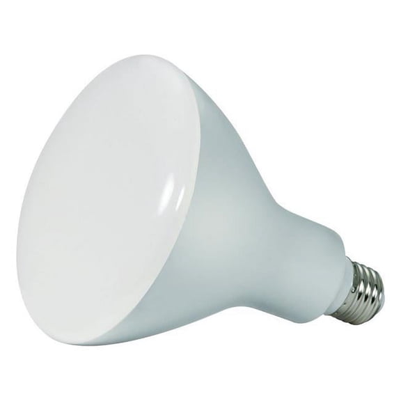 Satco S9636 - 11.5 watt; LED BR40; 4000K; 103' beam spread; Medium base; 120 volts; dimmable