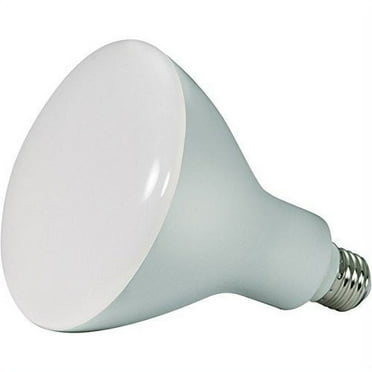 Satco S9640 - 16.5 watt; LED BR40; 4000K; 103' beam spread; Medium base; 120 volts; Dimmabe