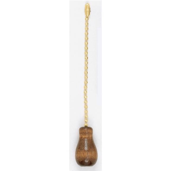Satco Tassel and Pull Wood 1-1/4in
