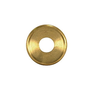 Satco Turned Brass Check Ring 1/8 IP Slip Unfinished 1-1/2in