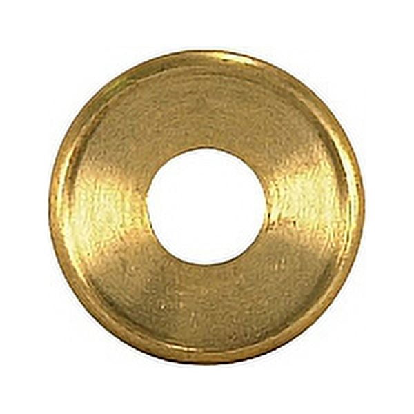 Satco Turned Brass Check Ring 1/8 IP Slip Unfinished 1-1/8in - Walmart.com