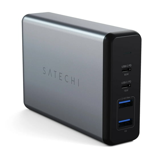 Satechi 108W 4-Port USB Type-C and Type-A Pro PD Desktop Charger