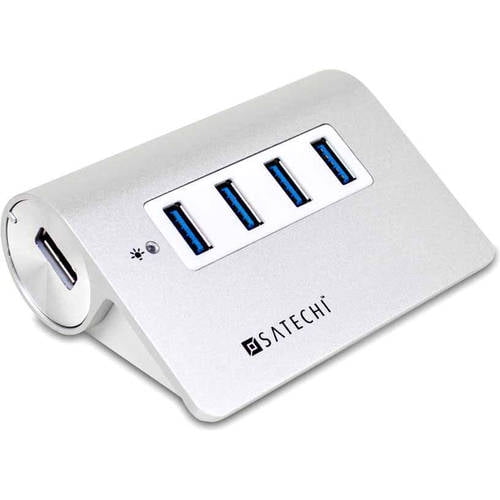 Satechi 4-Port USB 3.0 Premium Aluminum Hub - Walmart.com