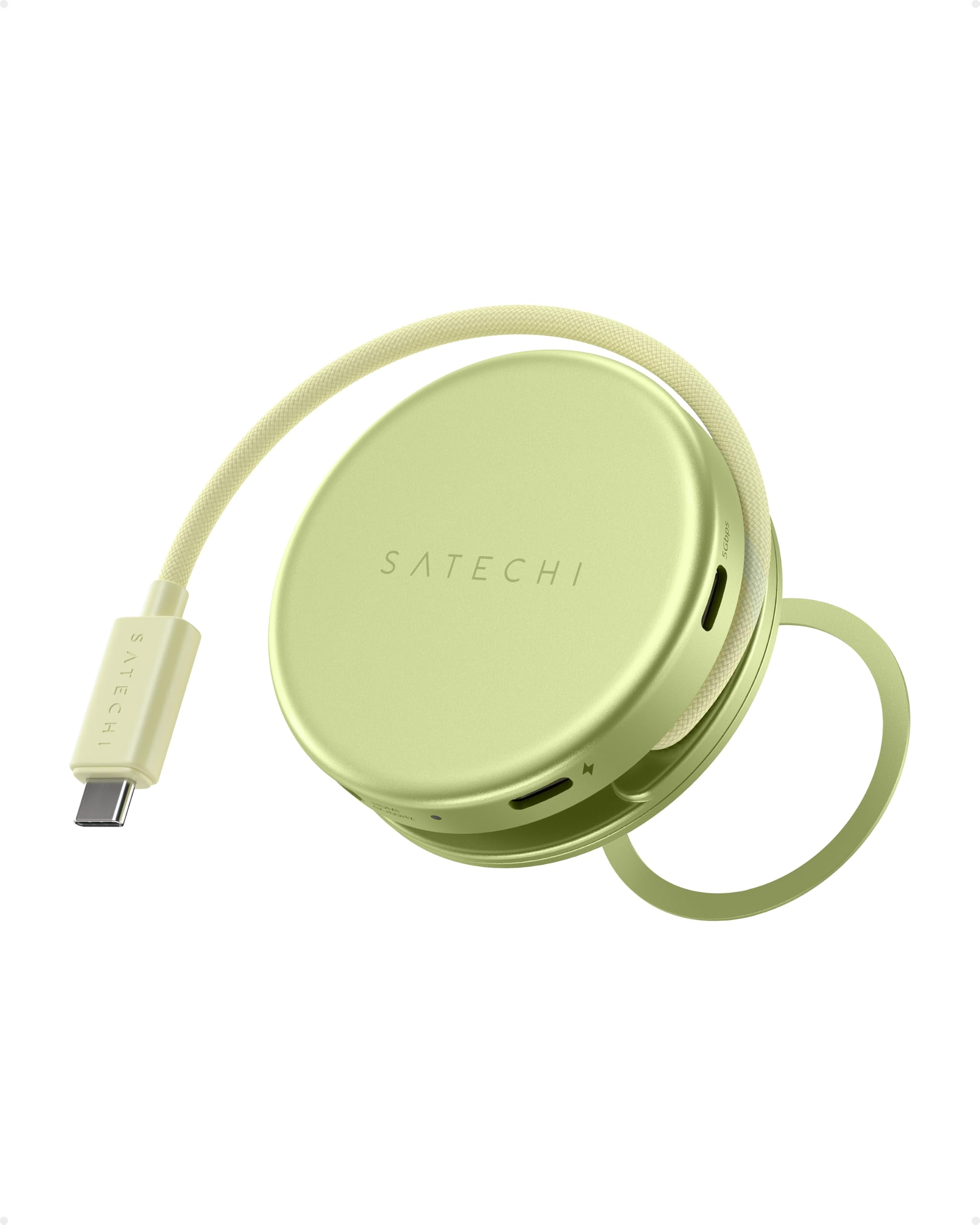 Satechi OntheGo 5-in-1 USB-C Hub, Multiport Adapter, 4K/60Hz HDMI