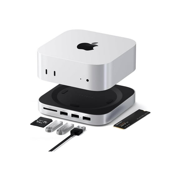 Satechi ST-GNMMES - Hub - 1 x USB 2.0 + 2 x USB 3.2 Gen 2 - desktop