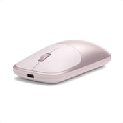 Satechi Slim EX Wireless Mouse, Multi-Device Bluetooth & 2.4GHz Connection for macOS, Windows, iPadOS, and Android, Quiet Clicks, Anodized Aluminum Shell, USB-C Rechargeable Battery, Blush