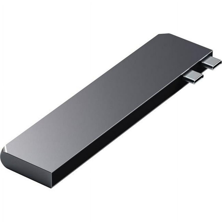 Satechi USB C Hub Multiport Adapter Pro Slim – USB C Dongle 7 in 1 – USB-C  Hub - USB 4 Port, 4K HDMI, USB3.2 Gen 2, SD/TF Card Reader, 100W PD - USBC