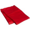 thumbnail image 1 of Sateen-Finish Cotton Pillowcase Set - Standard Size, Red, 1 of 5