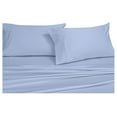 Sateen Solid Sheets, 600ThreadCount 3PC Bed Sheet Set, Percent