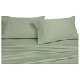 Sateen Solid Sheets, 600ThreadCount, Super Deep 4PC Bed Sheet Set