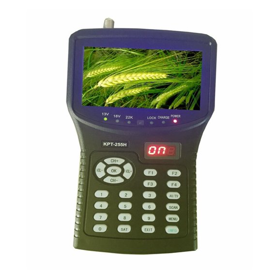 Satellite Finder Kpt-255h 4.3inch Tft Led Handheld Satfinder Dvb-s2 Signal Sat Finder Satellite Meter Ws-6908 BY DHL