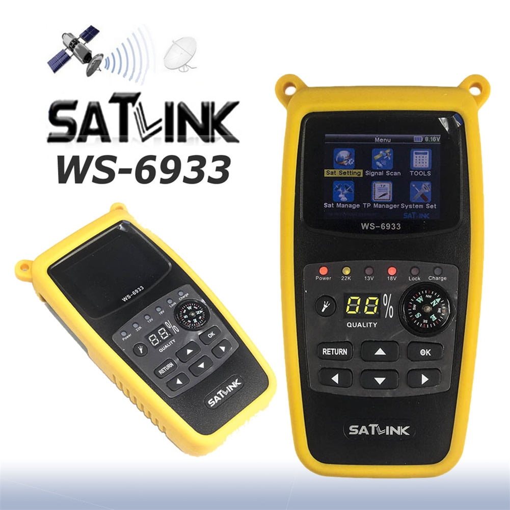 RF Cabo - Medidor de Campo SATLINK WS-6950 DVB-S/S2