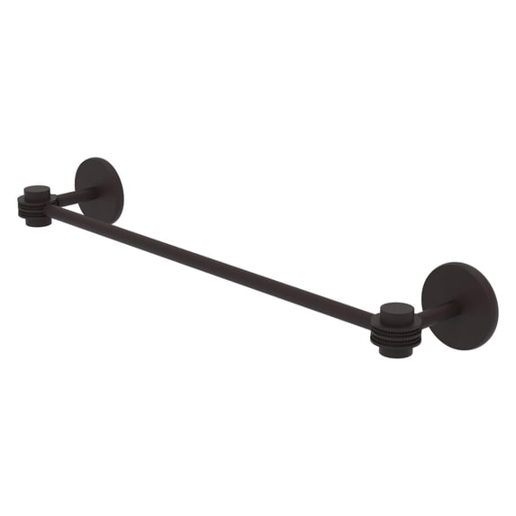 Satellite Orbit One Collection 24 Inch Towel Bar with Dotted Accents