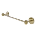 thumbnail image 1 of 7131G/24-UNL Satellite Orbit One Collection 24 Inch Towel Bar with Groovy Accents, Unlacquered Brass, 1 of 10