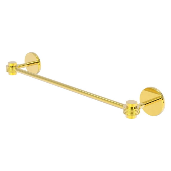 Satellite Orbit One Collection 24" Towel Bar with Groovy Accents (Build to Order)