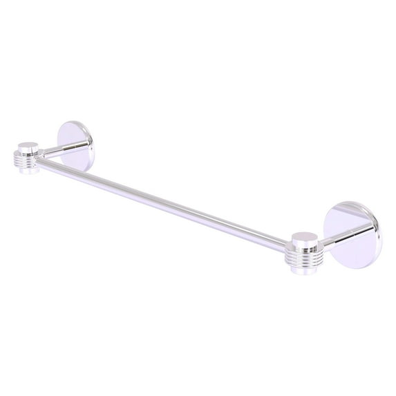 Satellite Orbit One Collection 24-in Towel Bar with Groovy Accents in Polished Chrome
