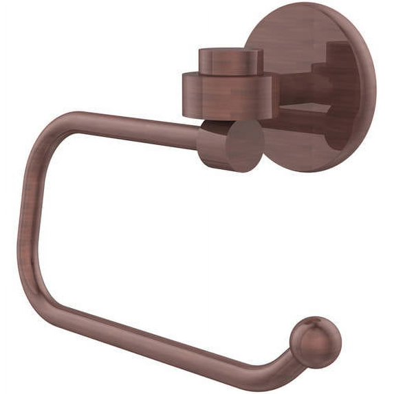 Satellite Orbit One Collection Euro Style Toilet Tissue Holder - Antique Copper / Smooth