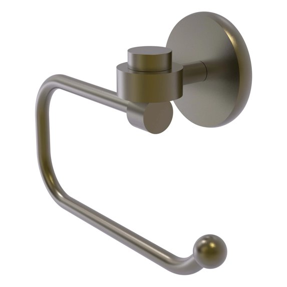 Satellite Orbit One Collection Euro Style Toilet Tissue Holder in Antique Brass