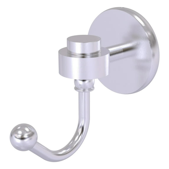 Satellite Orbit One Collection Robe Hook - Satin Chrome / Smooth