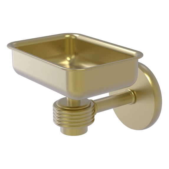 Satellite Orbit One Wall Mounted Soap Dish with Groovy Accents