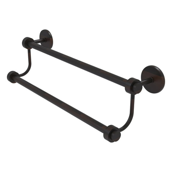 Satellite Orbit Two 30-in Double Towel Bar in Venetian Bronze