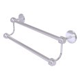 thumbnail image 1 of Satellite Orbit Two Collection Double Towel Bar with Dotted Accents - Satin Chrome / 18 Inch, 1 of 9
