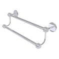 thumbnail image 1 of Satellite Orbit Two Collection Double Towel Bar with Grooved Accents - Polished Chrome / 36 Inch, 1 of 9