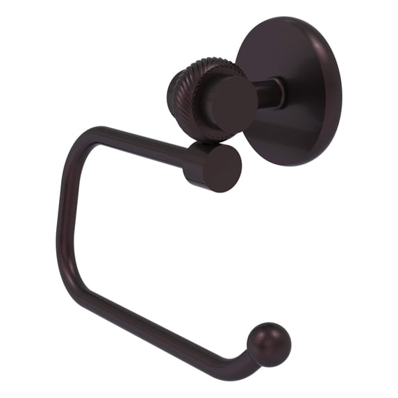 Satellite Orbit Two Collection Euro Style Toilet Tissue Holder - Antique Bronze / Twisted