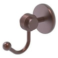 thumbnail image 1 of Satellite Orbit Two Collection Robe Hook - Antique Copper / Grooved, 1 of 2