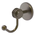 thumbnail image 1 of Satellite Orbit Two Collection Robe Hook with Dotted Accents in Antique Brass, 1 of 2