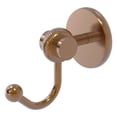 thumbnail image 1 of Satellite Orbit Two Collection Robe Hook with Twisted Accents - 7220T-BBR, 1 of 2