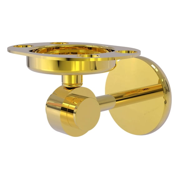 Satellite Orbit Two Collection Tumbler and Toothbrush Holder in Polished Brass