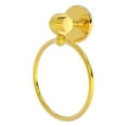 thumbnail image 1 of Satellite Orbit Two Towel Ring - Polished Brass / Grooved, 1 of 7