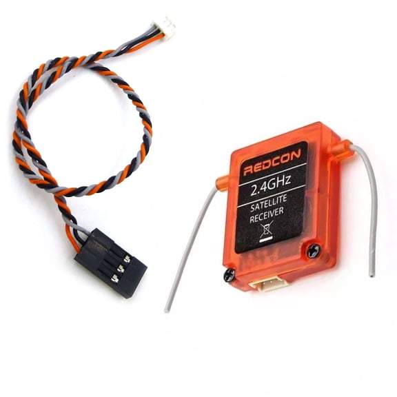 Satellite Remote Receiver for Spektrum Transmitter DSM2/DSMX, 20CH, 2.4GHz, Compact