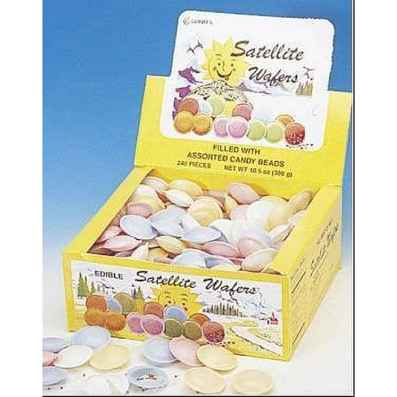 Satellite Wafers Flying Saucers Candy Old Fashioned 240