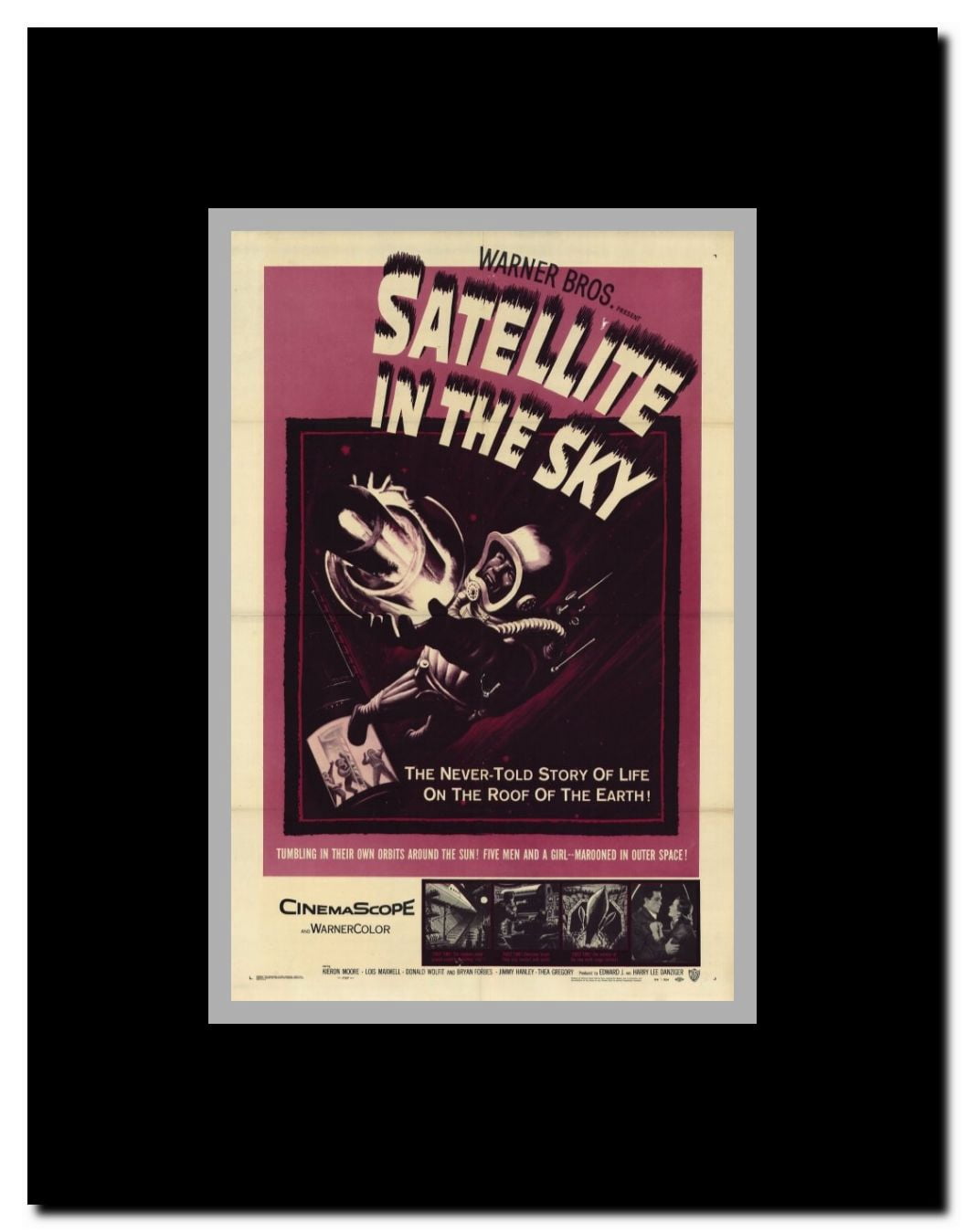 Satellite in the Sky Framed Movie Poster