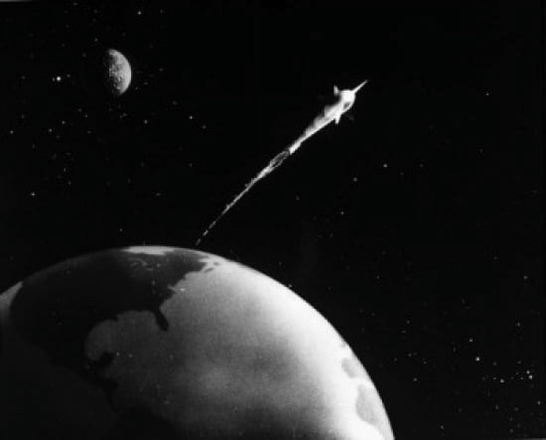Satellite orbiting the Earth Telstar AT&T C1962 Canvas Art - (24 x 36)