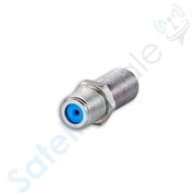 SatelliteSale Digital High-Frequency F81 Coaxial Barrel Connectors Female to Female F-Type Adapter Coupler Pack of 100 Pcs