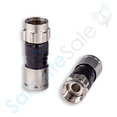 thumbnail image 1 of SatelliteSale Indoor/Outdoor Fittings Coaxial Connectors for RG-6 Coax Cables Pack of 10 Pcs, 1 of 9