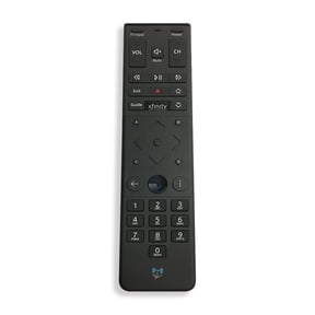 SatelliteSale Remote Control Replacement Xfinity XR15 for Comcast X1 Xi6 Xi5 XG2 & Flex - Voice Commands Backlit Black ABS Plastic RC with Batteries Included