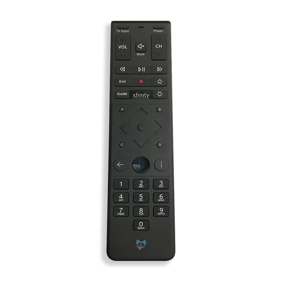 SatelliteSale Remote Control Replacement Xfinity XR15 for Comcast X1 Xi6 Xi5 XG2 & Flex - Voice Commands Backlit Black ABS Plastic RC with Batteries Included