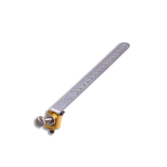 SatelliteSale UL-Listed Galvanized Steel Grounding Strap 6 Flexible and Adjustable pack of 1