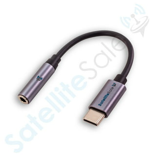 SatelliteSale Auxiliary 3.5mm Audio Jack to 2 RCA Digital Stereo Compo