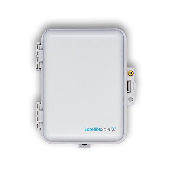 SatelliteSale Weatherproof Junction Box Heavy Duty Enclosure 9x6x3 inches UV-Rated Thermoplastic Alloy