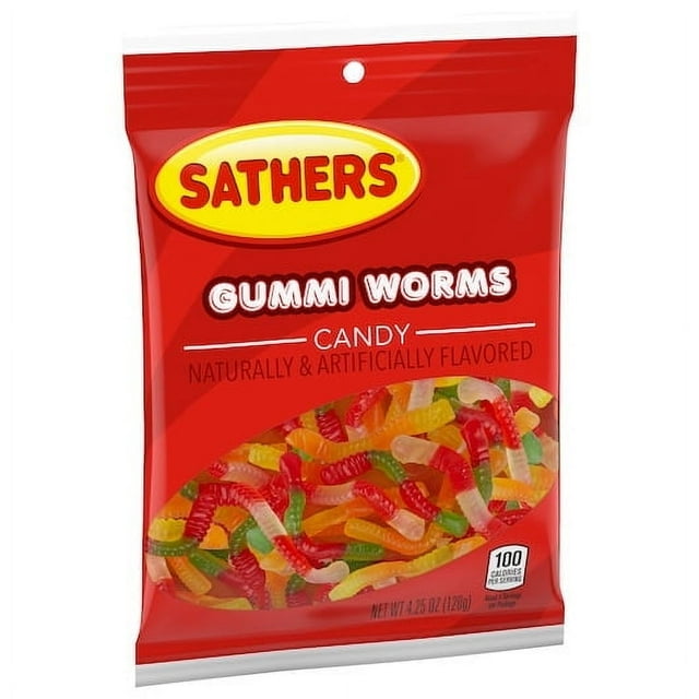 Sathers Gummi Worms 4.25 (12 count)